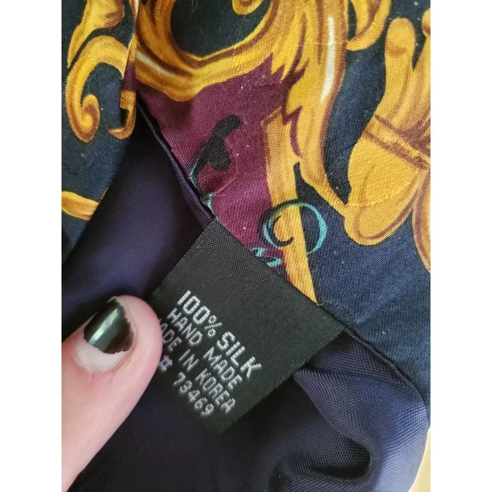 Vintage Lion King Silk Tie‎